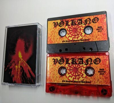 VOLKANO - Self-Titled, DEBUT JEWELCASE PRO-CDR OR PRO-TAPE