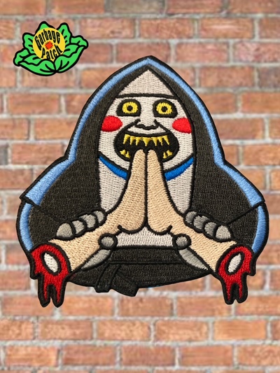 Garbage Pail Kids Nina Nun / Bad Habit Hannah Patch (iron-on)