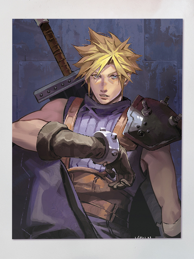 [FF7] Cloud_8.5''x11''