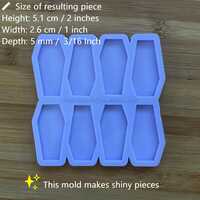 Coffin Silicone Mold - Thumbnail 4
