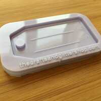 Gift Tag Silicone Mold - Thumbnail 1