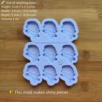 Rose Silicone Mold - Thumbnail 1