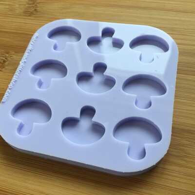 Mushroom silicone mold