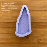 Burning Candles Silicone Mold - Thumbnail 1
