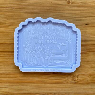 Bookish silicone mold