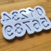 Number set Silicone Mold - Thumbnail 3