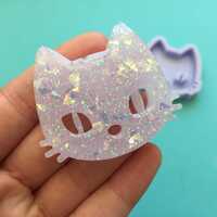 Cat Face Silicone Mold - Thumbnail 2