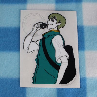 Onigiri boy peeker