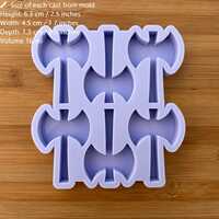 Double Axe Silicone Mold - Thumbnail 1