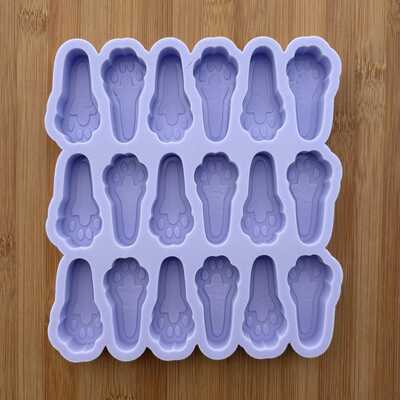 Rabbit foot silicone mold