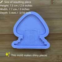 Mushroom House Silicone Mold - Thumbnail 1