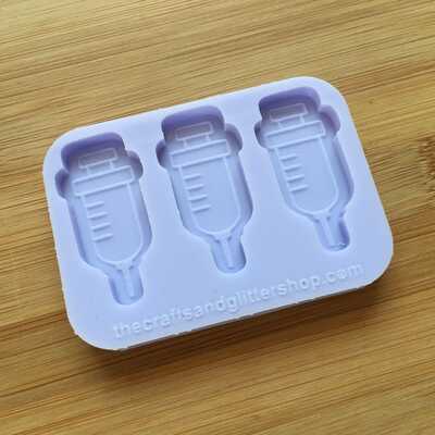 Syringe silicone mold