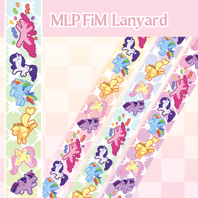 Pony friendship lanyard