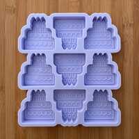 Birthday Cake Silicone Mold - Thumbnail 2
