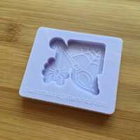 Witchy Broomstick Silicone Mold - Thumbnail 2
