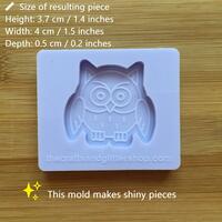 Owl Silicone Mold - Thumbnail 1