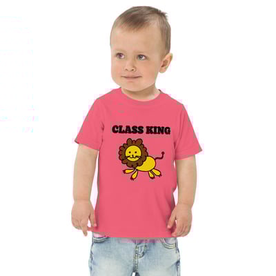 Class king toddler jersey t-shirt