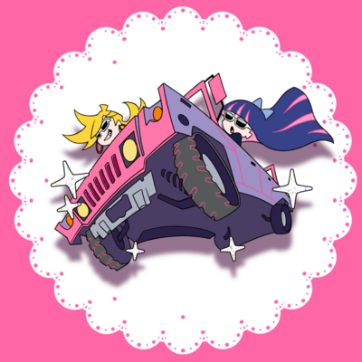 Panty, stocking, and see through enamel pin