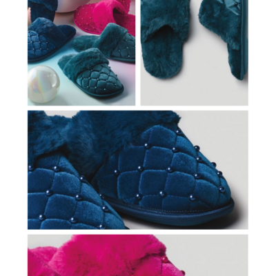 Pearl slippers - final sale