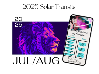 solar transit report (leo szn)