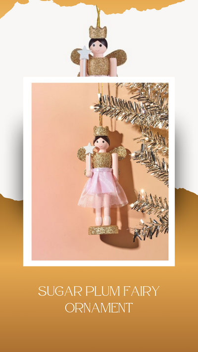 Sugar Plum Fairy Ornament - FINAL SALE