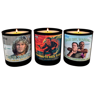 "essence of point break"  soy wax candles bundle