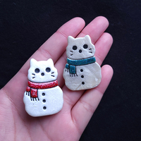 Snow Cat Earrings AND Accessories - Thumbnail 7