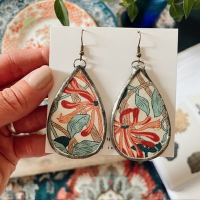 “woven together” earrings no.09