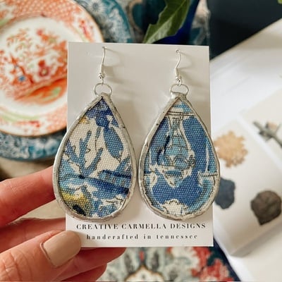 “woven together” earrings no.16