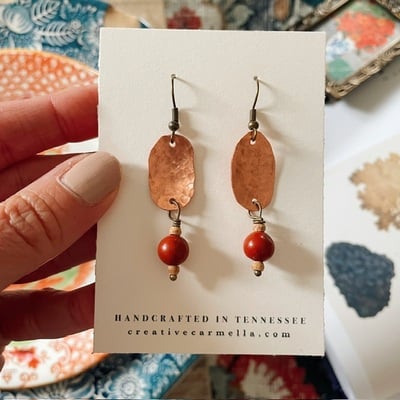 Handcrafted earrings no.04