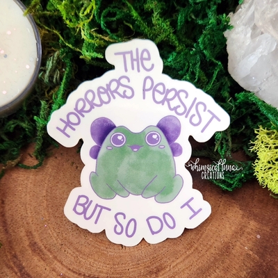 Persistent frog (glossy)