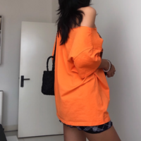 Distressed Print Loose Fit Short Sleeve T-Shirt - Thumbnail 3