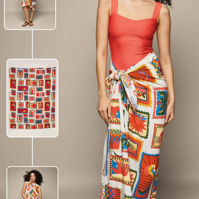 Printed sarong - Thumbnail 5