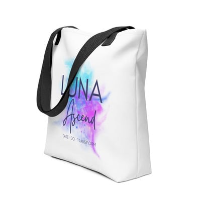 Luna ascend tote bag