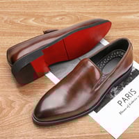 Men's business formal casual pointed toe shoes 2 colors - Thumbnail 3