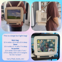 Nostalgic PC Ita Bag (PREORDER) - Thumbnail 2
