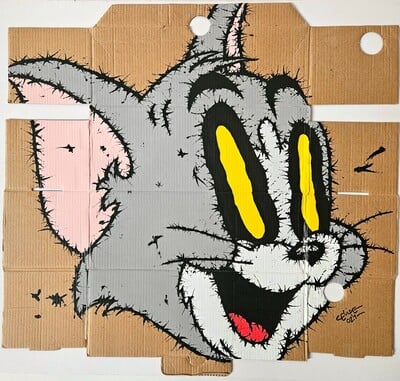 📺Painting by Celipe Perroloco "Corrupted Tom"