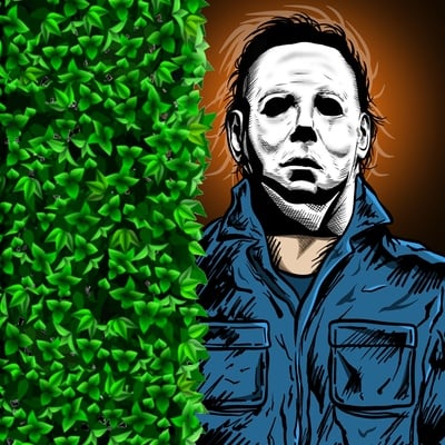 Hedge creeper print