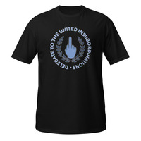 Delegate to the United Insubordinations Short-Sleeve Unisex T-Shirt Funny Pun UN - Thumbnail 1
