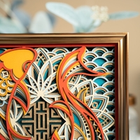STEREOWOOD Serene Koi Multi-Layer Wall Art, Personalized Ornaments, Creative Gifts - Thumbnail 6