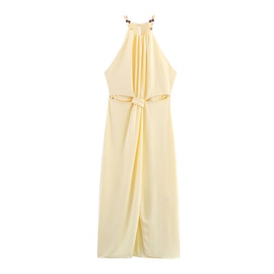 Fashionable sexy hot girl open design dress - Thumbnail 1