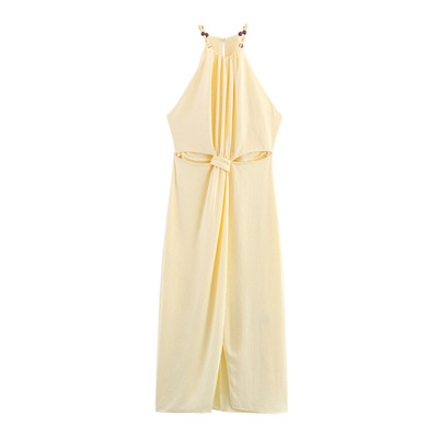 Fashionable sexy hot girl open design dress