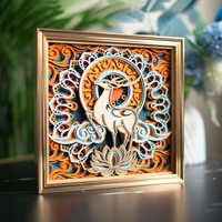 STEREOWOOD Celestial Deer, Personalized Ornaments, Creative Gifts - Thumbnail 2