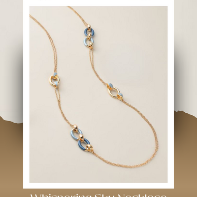 Whispering sky necklace