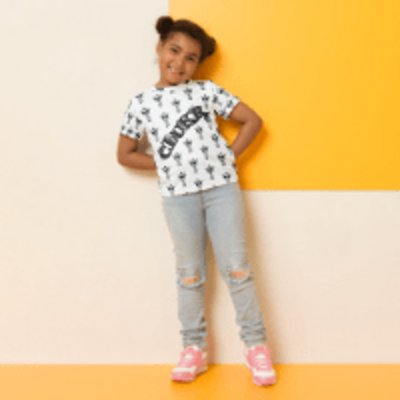 Kids crew neck sprunki clukr t-shirt