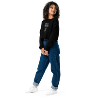 Funny Crop 'Not a hugger' Sweatshirt - Thumbnail 1