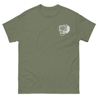 Metamelos Static Skull Tee  100% Cotton Unisex Streetwear T-Shirt - Thumbnail 5