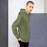 Metamelos "Drip Signal" Hoodie  Embroidered Static Skull Front, Record Pool Back Print - Thumbnail 36