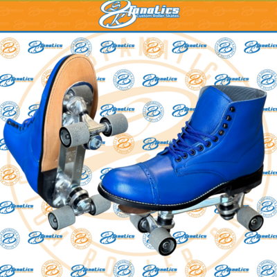 Royal blue stacy baldwin "fiberglass wheel "custom skate - Thumbnail 2