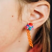 My Pet Monster earrings - Thumbnail 1